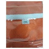 Spooky Season Sweatshirt Women Embroidered Halloween Sweatshirt Ghost Crewneck Fall Sweater Pullover Top Dark Orange 2XL