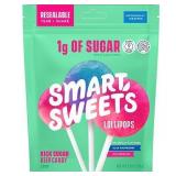 SmartSweets Lollipops, Watermelon & Blue Raspberry Candy - 3oz