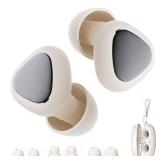 Ear Plugs for Sleeping Noise Cancelling, 45dB Reusable Silicone Earplugs with 6 Eartips and Carry Case