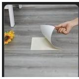 Peel and Stick Flooring Grar Tile (10 Pieces)