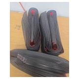 18 Pcs Rubber L-Type 36" Stair Nosing Cuttable Windows Sill Protector Rubber Anti-Scratching