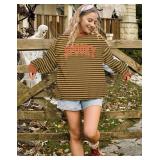 Oversized Halloween Sweatshirt Women