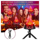 3D LED Fake Fire Flames Effect Light