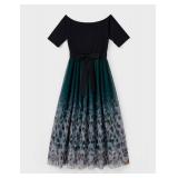 Womens Dress: Size S Green