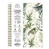 Blue Sky Sustainability 2025-2026 Weekly and Monthly Academic Year Planner Calendar  July 2025 - June 2026  5.875  x 8.625   Flexible Cover From Recycled Plastic  Wirebound  Storage Pocket  Shawna