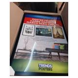 Trends International Poster Frame, 24" x 36", Black