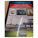 Trends International Poster Frame, 24" x 36", Black