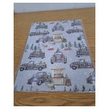 Christmas Truck Wrapping Paper - 4 Jumbo Sheets, 28 * 40 Inches - Rustic Farmhouse Xmas Gift Wrapping Paper with Buffalo Plaid Pickup, Reindeer & Snowmen, Perfect for Kids Adults Christmas