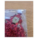 Light Up Christmas Tree Headband Led Sequin Santa Hair Band Glowing Christmas Gifts Xmas Hair Accessories for Women (2-Red)