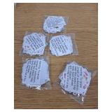 Kicpot Pink Christmas Holiday Sticker Set 50 pcs 5 Pack