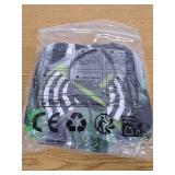 Kids Halloween Costume Black White Stripe Tulle Tutu Dress with Headband Set Carnival Fancy Dress Black White Stripe-Green 4-5 T