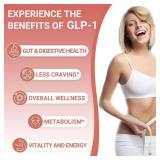 GLP-1 Natural Cleanse Support Formula - 15 Day Gut Cleanse for Women Men | Formulated with Senna Leaf, Probiotics Psyllium Husk and More | Non-GMO. 2 Pack
