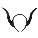 Sheep Horn Headband Halloween Devil Horns Hairband Gothic Antelope Horns Hair Hoop for Halloween Costume Photo Props
