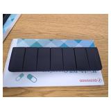 Weekly Pill Organizer, Portable Medicine Pill Container 2 Pack
