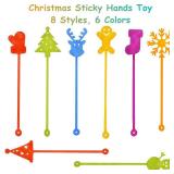 36 Pack Christmas Sticky Hands Toys