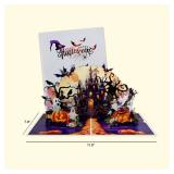 Haunted Castle 3D Greeting Card