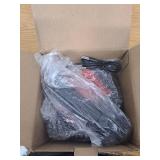 3D LED Fake Fire Flames Effect Light (Black)