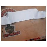 Universal Rib Belt For Women, White, Large