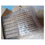 KitchenEdge Bamboo Kitchen Knife Block Holder Organizer - Holds 5 Long + 6 Short Knives (Not Included), Fits Most Knife Sizes, Rubber Feet, Sustainable Bamboo, In-Drawer Design