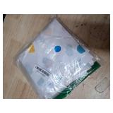 Mindsoft 3 Pcs Colorful Painted Dots Tablecloth Disposable Rainbow Cream Polka Dot Tablecloth Modern Art Table Cover for Picnic Wedding Birthday Tea Party Decoration