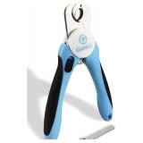 gonicc Dog and Cat Pets Nail Clippers and Trimmers - with Safety Guard to Avoid Overcutting, Free Nail File, Razor Sharp Blade - Professional Grooming Tool for Pets