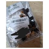 Skylety 12 Pieces Miniature Garden Ornaments, Includes 6 Pieces Retro Wooden Style Benches, 6 Artificial Mini Root Stump for Moss Terrariums Landscape Accessories Decorations