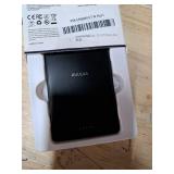 Kuulaa Power Bank Ultra Slim, 0.28 in MagSafe PowerBank 5000 mAh, PD20W Small Power Bank, Magnetic Wireless External Mobile Phone Batteries for iPhone 16 Pro15141312 Series (Black)