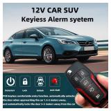 Car Central Locking keyless Entry Buttonandkeyless Entry System with autostart Stop Engine and Alarm and Remote Start