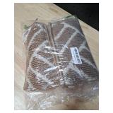 OLANLY Indoor Door Mat, 32x20 Inch, Dirt Resistant and Absorbent, Non-Slip Rubber Backing Floor Mats, Easy Clean Low-Profile Doormat for Entryway, Front Door, and Inside Entrance, Khaki