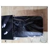 Pefei Tweezers Set - Professional Stainless Steel Tweezers for Eyebrows - Great Precision for Facial Hair, Splinter and Ingrown Hair Removal (Black)