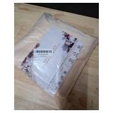 10x10ft Wrinkle Free Backdrop Curtain for Parties Soft Fabric Drapes Wedding Cream Curtain Backdrop for Birthday Party Decorations Background for Photography 5x10ft,2 Panels