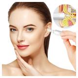 Ear Wax Removal Tool, Ear Wax Removal Reusable and Washable Replacement Soft Silicone Tips for Cleaner Earwax, Ear Wax Removal Kit Contains 7 Types of Ear Cleaner Tools (White)