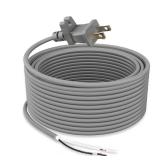 36ft Vacuum Cleaner Power Cord 17AWG 12 Amp Replacement for Shark Navigator Lift-Away Pro NV355CS NV356 NV356E NV356K NV356KCS NV357 Upright Vacuum Compatible With Bissell Power Force HELIX # 2191