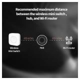 Aqara Zigbee Wireless Mini Switch,Compatible with Apple HomeKit,Google Home,Alexa,Requires Aqara Hub,Versatile 3-Way Control Button for Smart Home Devices,Works with IFTTT