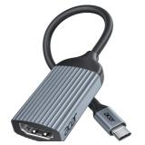 acer USB-C to HDMI Adapter 4K@60Hz, (High Speed, Thunderbolt 34) Type C to HDMI Converter Compatible with MacBook ProAir, iPhone 17 16 15 ProMax, iPad ProAir, Surface, Dell XPS, Chromebook, etc