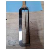 Adjustable Bread Slicer for Homemade Bread - Upgrade Manual Sourdough Bread Knife with Thickness Guide, Bread Bow Cutter with Stainless Steel Serrated Blade for Baguettes Bagels, Ideal Gift for Baker