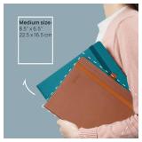 POPRUN 2026 Planner (Medium - 6.5ftft x 8.5ftft) - 2026 Weekly Calendar ((Jan. 2026 - Dec. 2026) with Hourly Time Slots, Weekly Monthly Appointment Book for Time Management,TJ-26-CELO7 - Pink