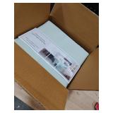 Linen Closet Organic 100percent Cotton Queen Sheet 4 Pcs Set, 18 Deep Pocket, Light Green | Lightweight, Eco-Friendly Cotton, Percale Softness, Durable and Breathable, Naturally Cooling | All Season