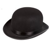 Kangaroo Classic Vintage Black Derby Hat for Men and Women  Retro Bowler Costume Theater Mens Dress Hats for Easter, Carnival, Gatsby Party, Stage Performances and Dress up Hat