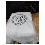 Levtex Home Cross Stitch Reversible FullQueen Quilt Set (88x92in) and 2 Pillow Shams (26x20in) - Stitch Texture - Bright White - Cotton FullQueen Size Quilt Bedding Set - Lightweight Soft Pre-Washed