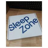 SLEEP ZONE Cute Printed Kids Duvet Cover Set Twin Size 2 Pieces - Super Soft Comforter Cover with 1 Pillow Sham, Easy Care Zipper Closure (Unicorn Castle, Twin)