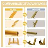 Metal Balloon Arch Stand, Set of 2 Wedding Arch Stand Flower Arch Backdrop Floral Wedding Arches for Ceremony Decorations