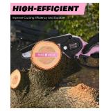 Saker Mini Chainsaw|6 Inch Chainsaws[2025 Upgraded]|Mini Cordless Electric Chain Saw|Small Handheld Portable Chain Saws Battery Powered Chain Saw for Tree Trimmer and Garden,Valentinefts Day Gifts