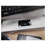 Wireless Keyboard Mouse Combo, Scissor-Switch Keys, 2-in-1 USB Receiver and Two Bluetooth, Multi Device Silent Design for Computer, Laptop, MacBook and iPad (Graphite)