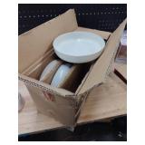 HaWare Pasta Bowls Set of 6, 33oz Large Salad Bowls for Home Kitchen, Ceramic Serving Plates for Soup, Cereal, Scratch-resistant Wide and Shallow Dinner Bowl, Microwave and Dishwasher Safe, Multicolor