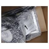 Solar Shed Light Indoor Outdoor, Aqonsie 176LED Solar Powered Pendant Light Daytime Available, Dual Lamps Motion Sensor Indoor Light with 5 Lighting Modes and Remote for Shed, Gazebo, Barn, Garage, Sh