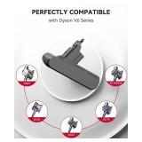 Morpilot Battery Replacement for V6, 21.6V 8000mAh Li-ion Battery Compatible with V6 Animal V6Absolute V6Motorhead V6Fluffy SV03 SV04 SV05 SV06 SV07 SV09 DC58 DC59 DC61 DC62 DC72 DC74 Vacuum Cleaner