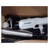 AMPFORCE ?Electric Toilet Plunger for Bathroom, High-Pressure Air Plunger, Heavy-Duty Clog Remover for Toilets, Toilet Drain Unclogger(White)