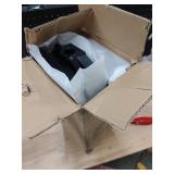 Aqraou Solar Lights Outdoor Waterproof, 6500K Dusk to Dawn Solar Street Light Motion Sensor with Remote, LED Security Flood Light for Outside Garden Yard Path, Oudoor Parking Lot Lights, 4PACK