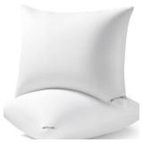 Piwaal Luxury Hotel Pillows for Sleeping 2 Pack,Bed Pillows Standard Size Set of 2,Down Alternative Filling,Pillows for Back,Stomach and Side Sleepers